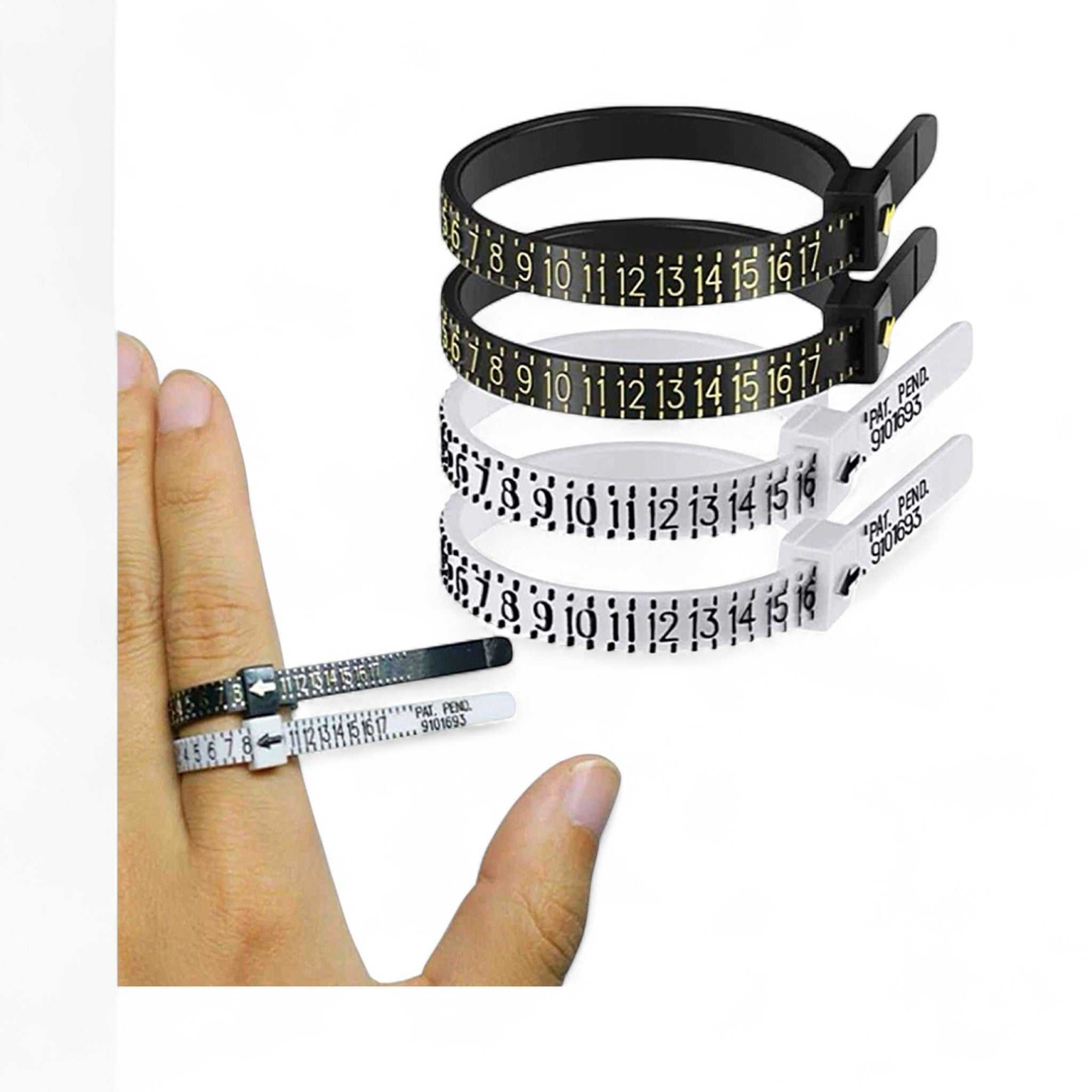 Ring Size Measuring Tape - Accurate, Reusable Ring Sizer for Perfect ...