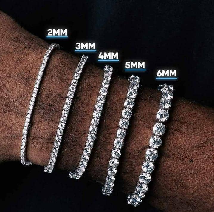 Moissanite Tennis Bracelet in 925 Sterling Silver