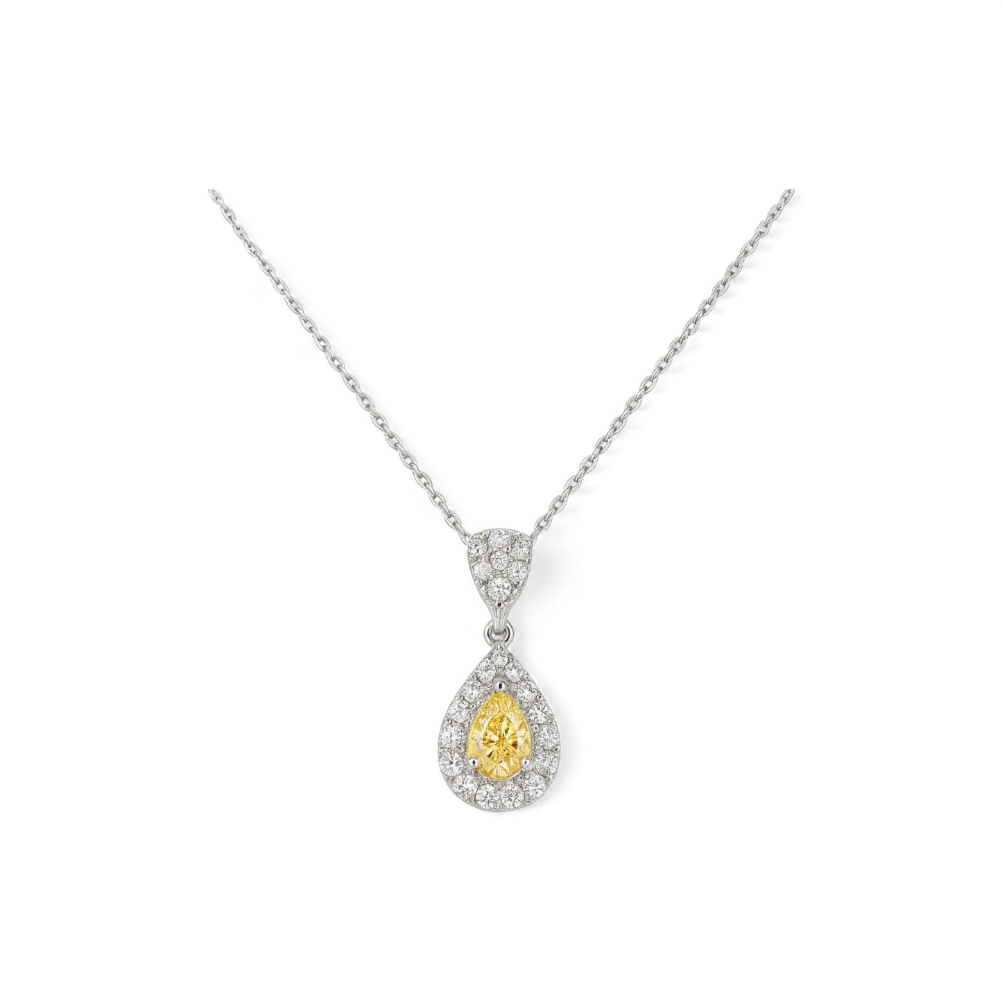 Vidal Natural Diamond Necklace in 18K Gold