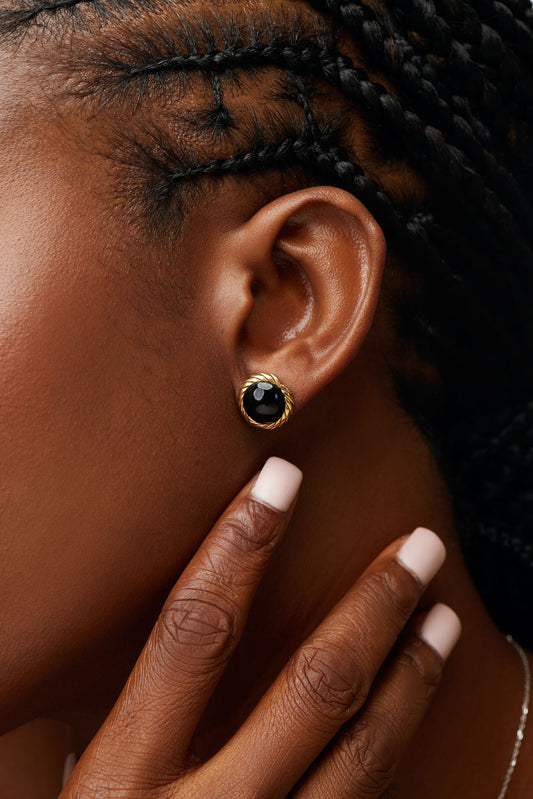 BOZ Forever La Vie Studs in 925 Sterling Silver