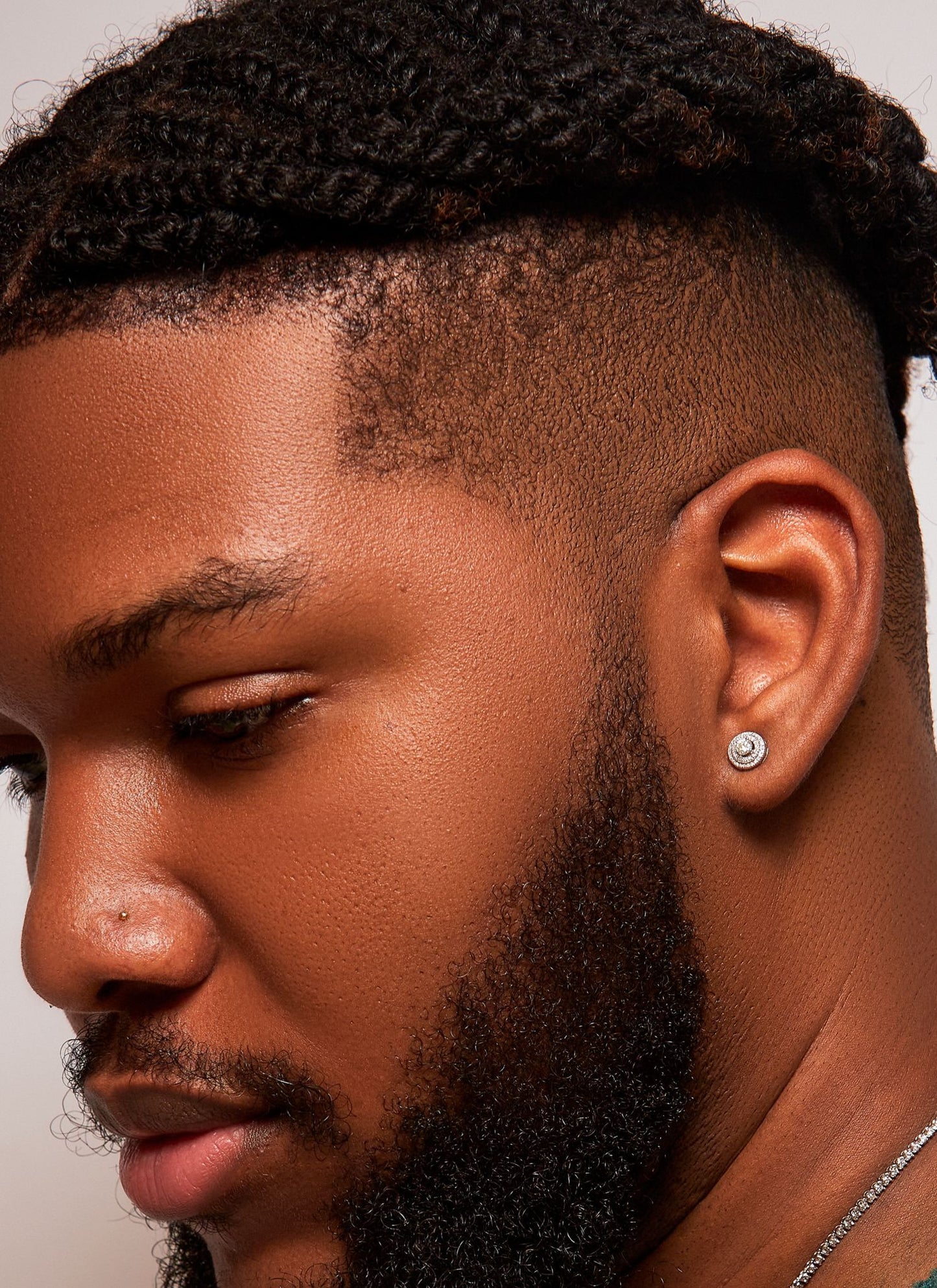 Aiden Natural Diamond Studs in 18K Gold