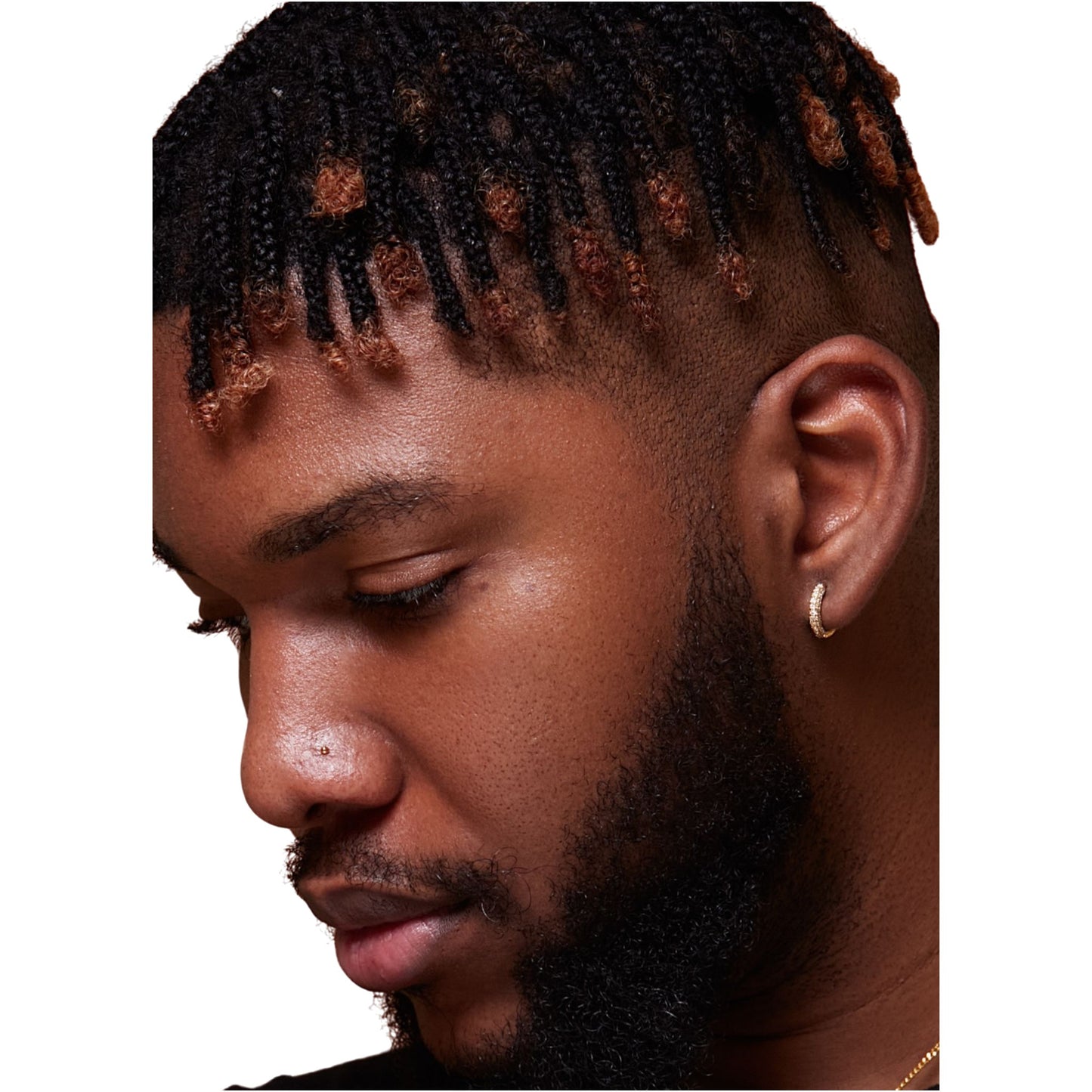 Nadine Diamond Hoop Earrings in 18K Gold