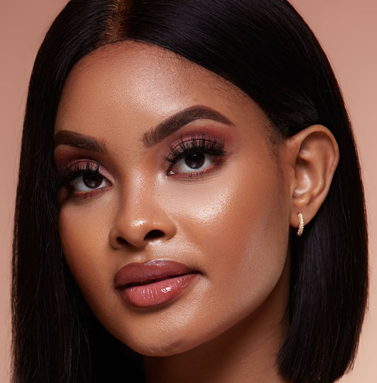 Nadine Diamond Hoop Earrings in 18K Gold