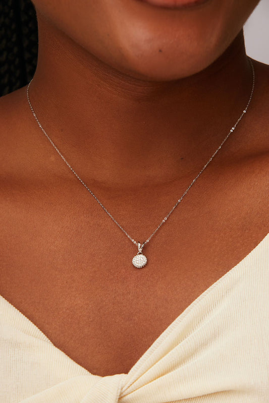 Ava Natural Diamond Pendant Necklace