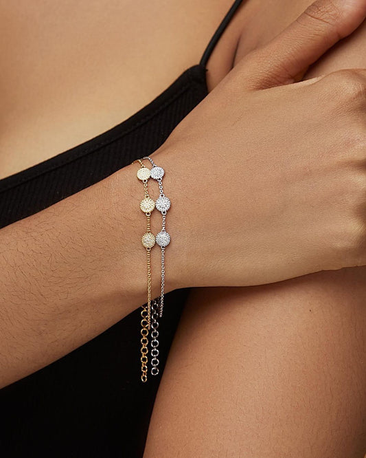 Ava Tri Diamond Bracelet