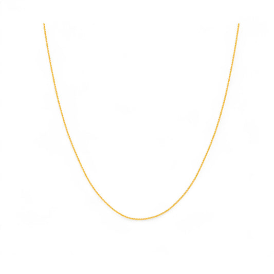 Wheat Chain in 18K Gold