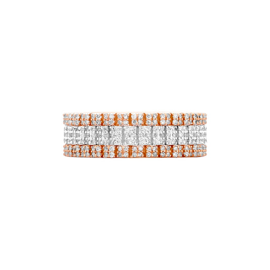 Zeus 360 Natural Diamond Band in 18K Gold
