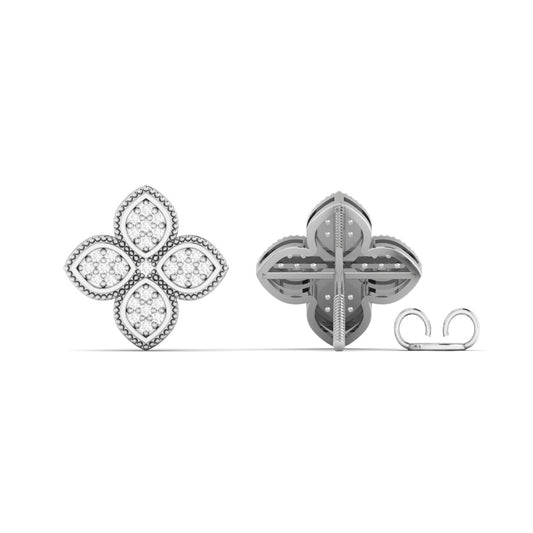 Nora Diamond Studs in 18K Gold