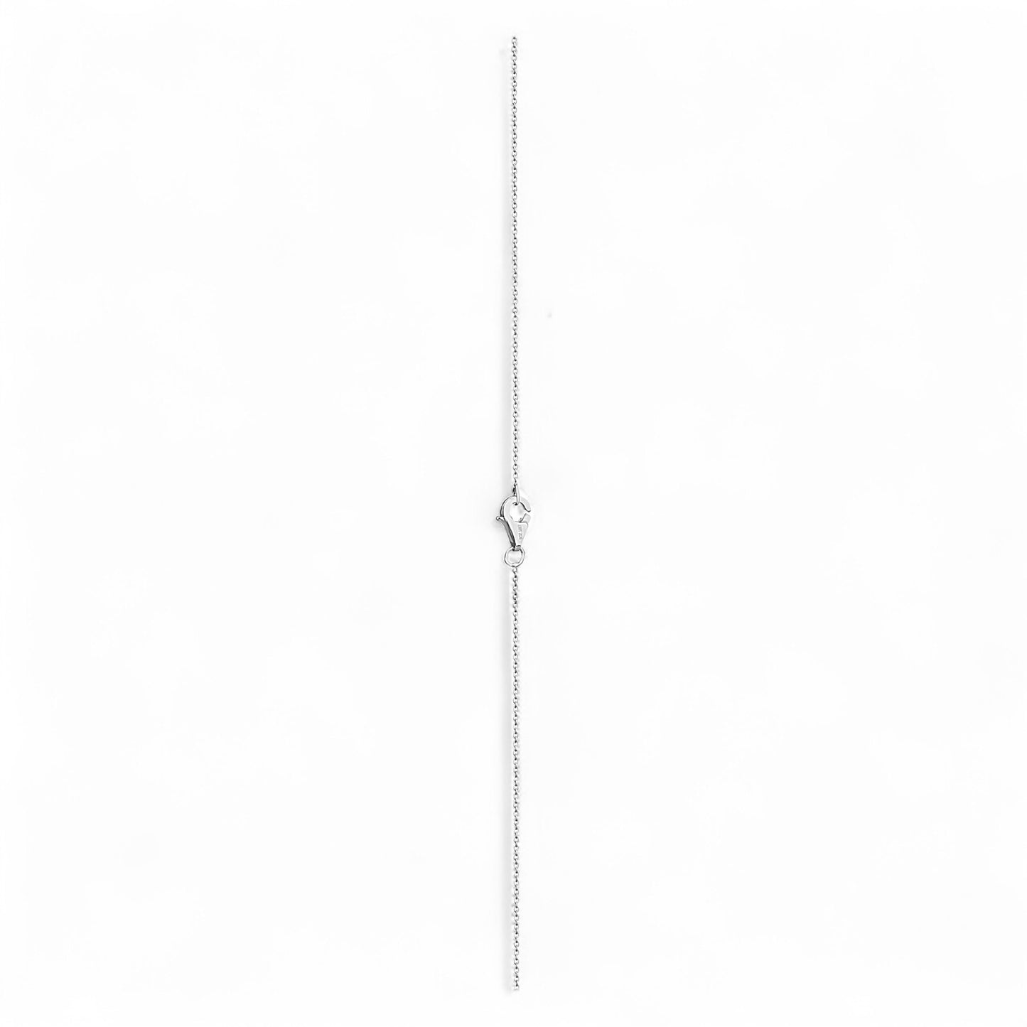 Infinity Natural Diamond Necklace in 18K Gold